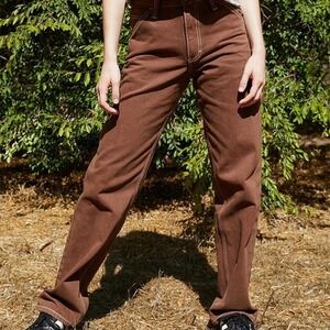 John Galt Brown Carpenter Pants Sz 28